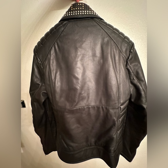 Designer leather jacket - Picture 4 of 10